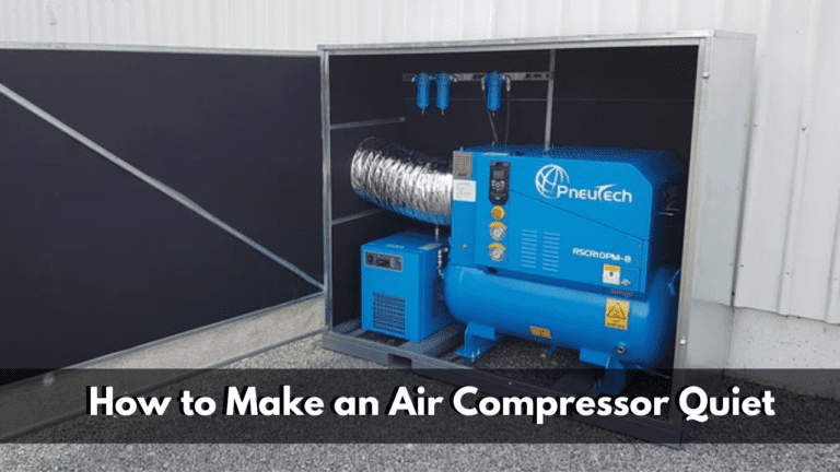 How to Make an Air Compressor Quiet