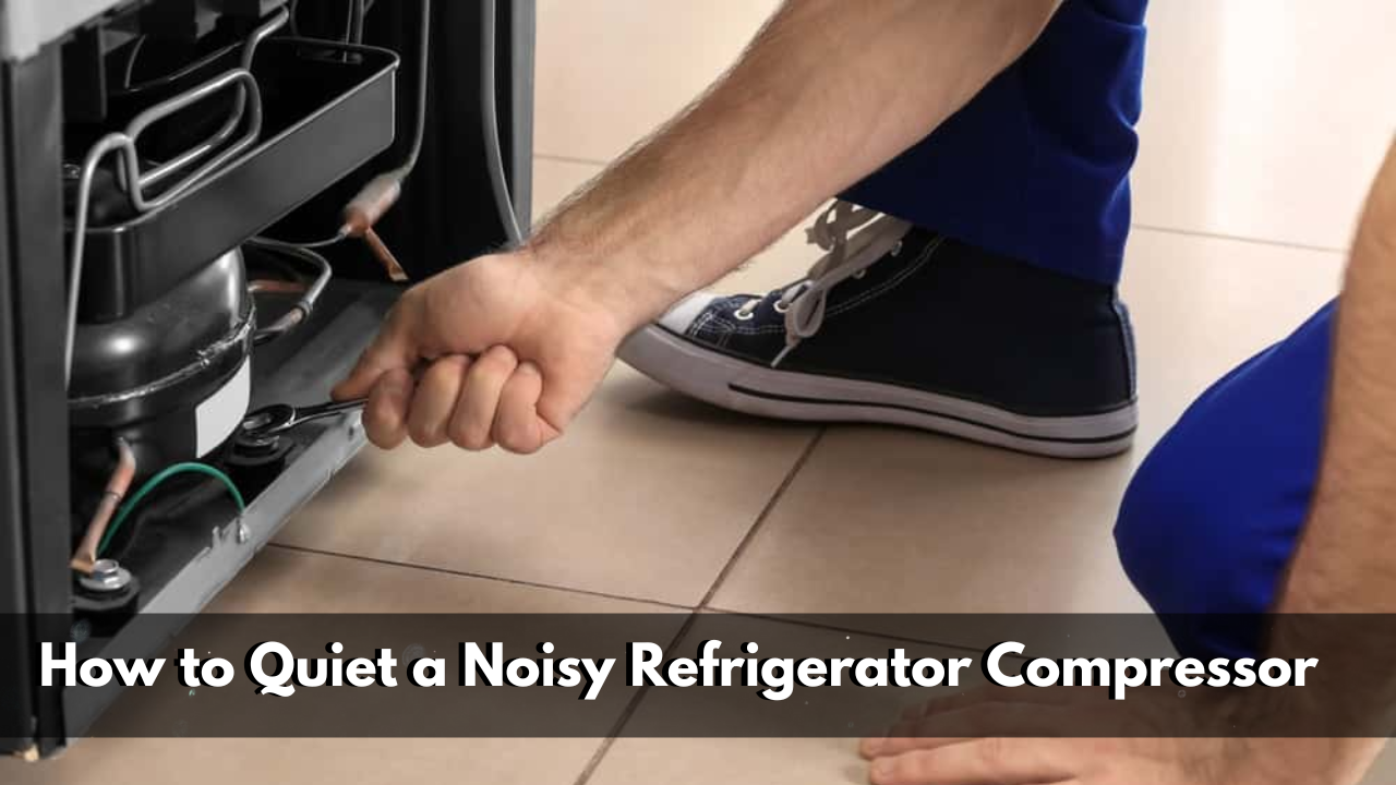 How To Quiet A Noisy Refrigerator Compressor 5 Ways 0857